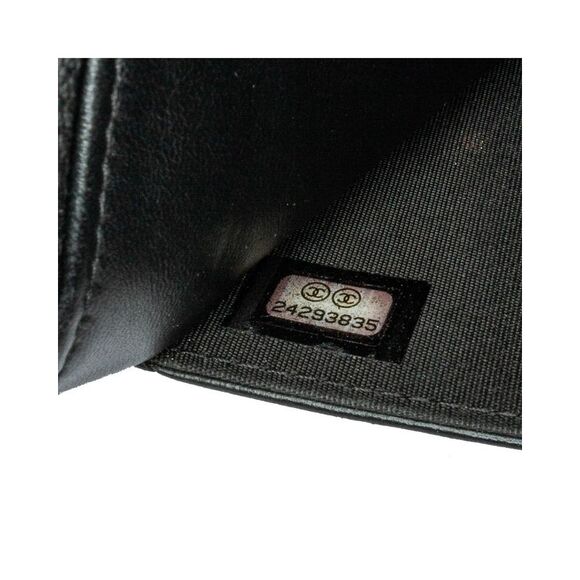 Pre Loved Chanel Wallet on Chain Quilted Leather Women Black Crossbody Bags - Picture 6 of 8